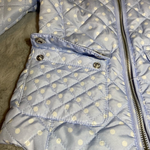 NWT Me Jane Mini Light blue quilted jacket. Size 40 - Picture 3 of 5